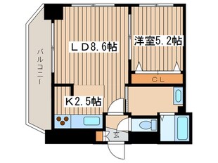 インペリアル２２の物件間取画像